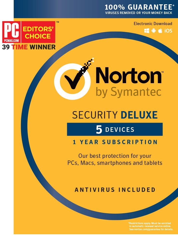 Norton Security Deluxe - 5 Device - zustdeals