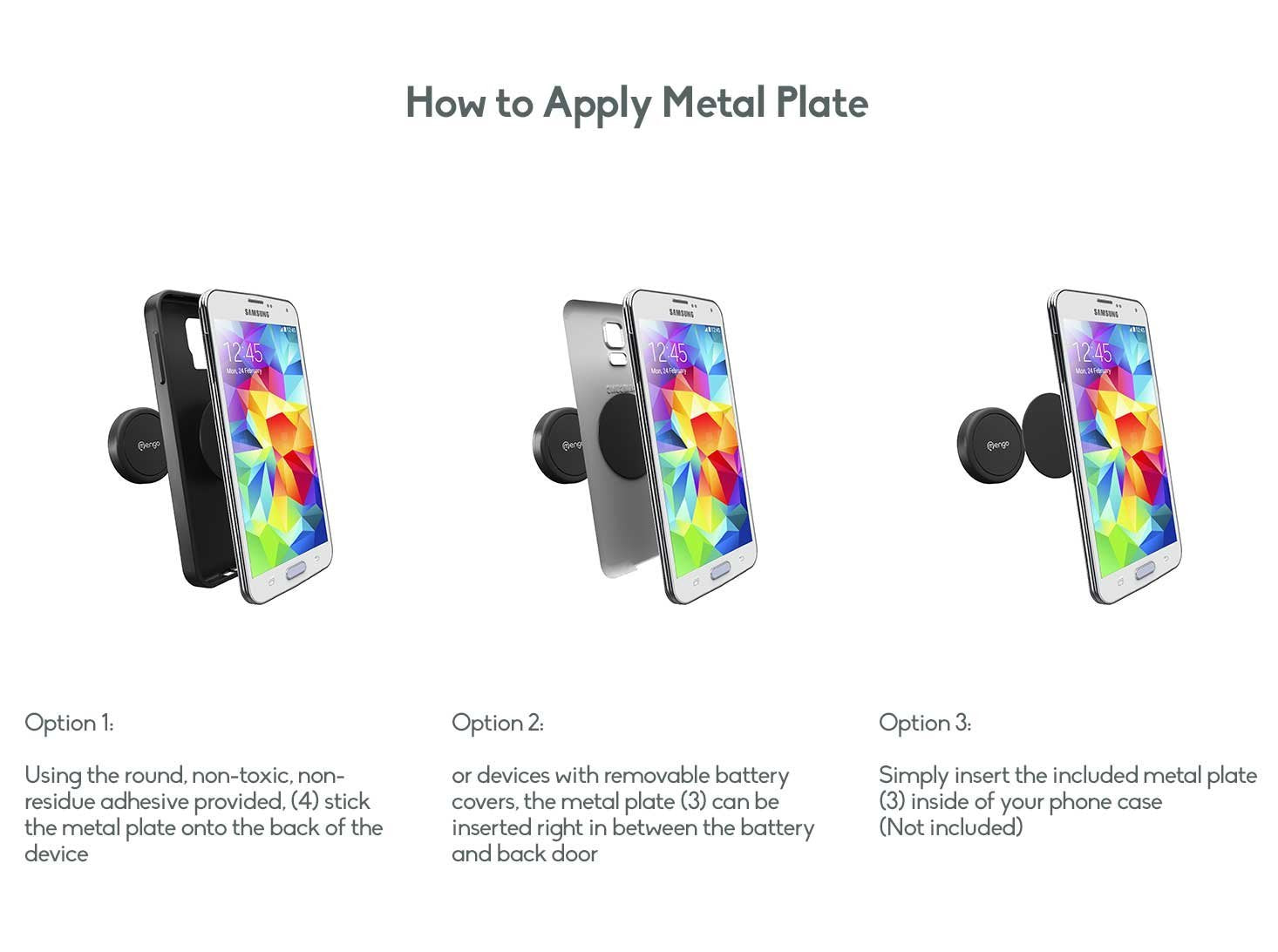 Mengo Magna Air Vent Magnetic Car Phone Mount - zustdeals