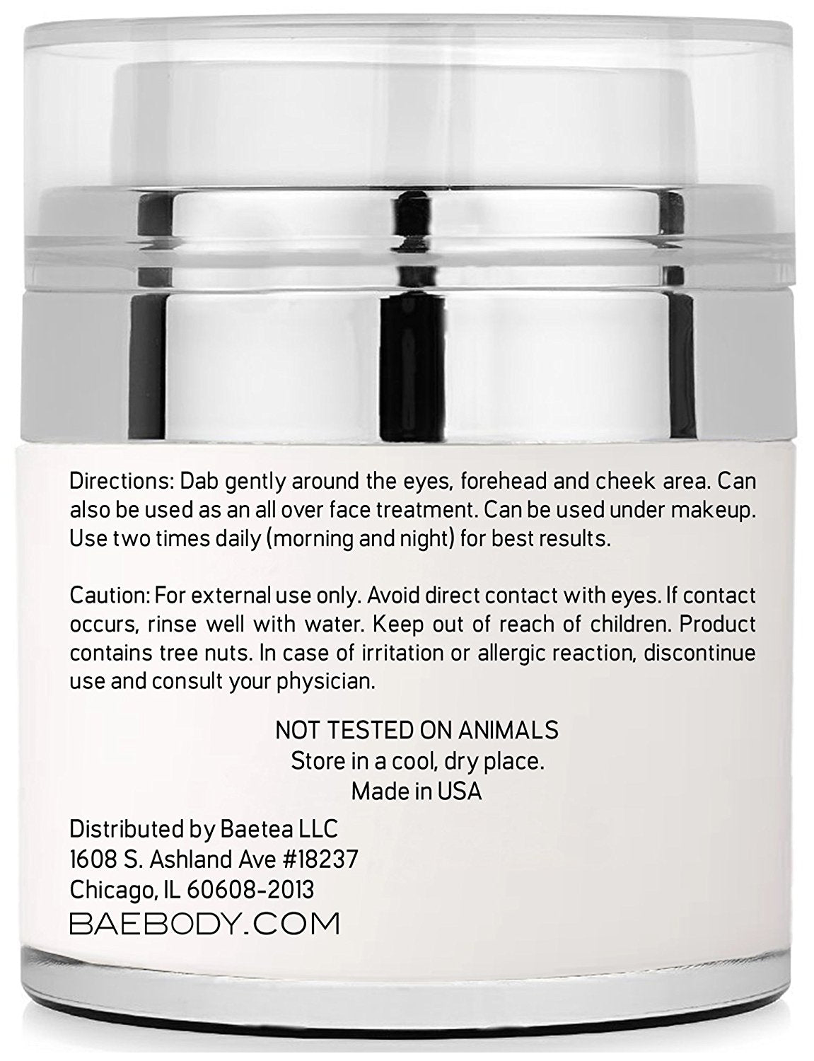 Baebody Eye Gel for Dark Circles, Puffiness, Wrinkles and Bags- Anti Aging Cream - zustdeals
