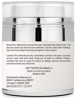 Baebody Eye Gel for Dark Circles, Puffiness, Wrinkles and Bags- Anti Aging Cream - zustdeals