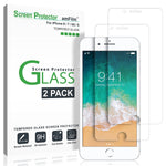 amFilm Tempered Glass Screen Protector for Apple iPhone 8, 7, 6, 6S - zustdeals