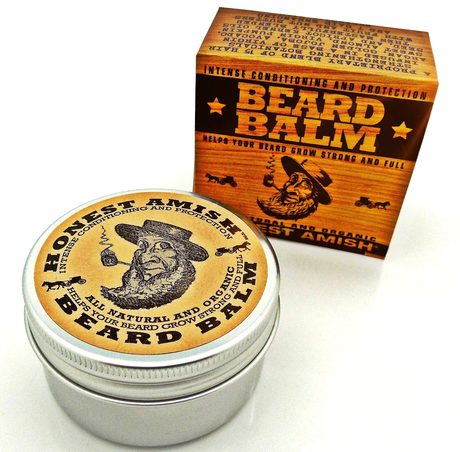 Honest Amish Beard Balm Leave-in Conditioner - zustdeals